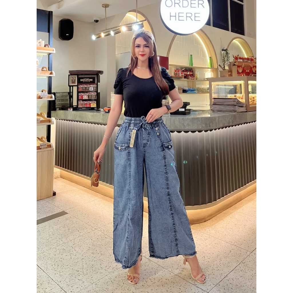 Celana Jeans Wanita Paspol - Jeans Wanita - Celana Jeans Wanita - Kulot Jeans Wanita - Paspol