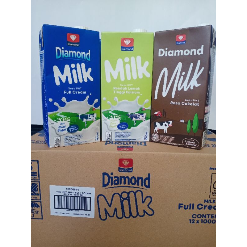 

Uht Milk 1000ml Diamond