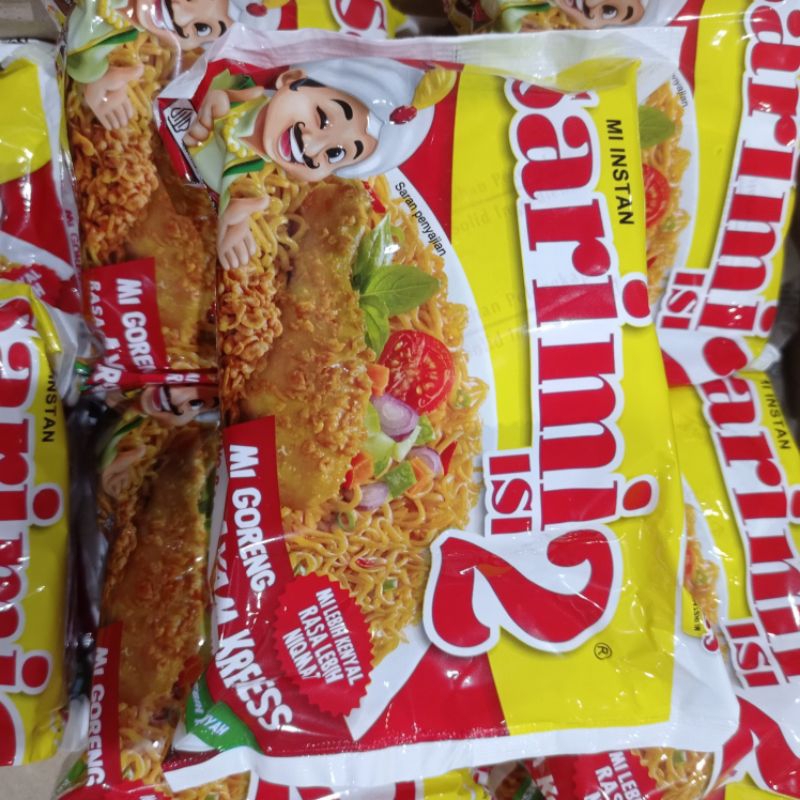 

Sarimi Goreng Isi 2 Rasa Ayam Kremes