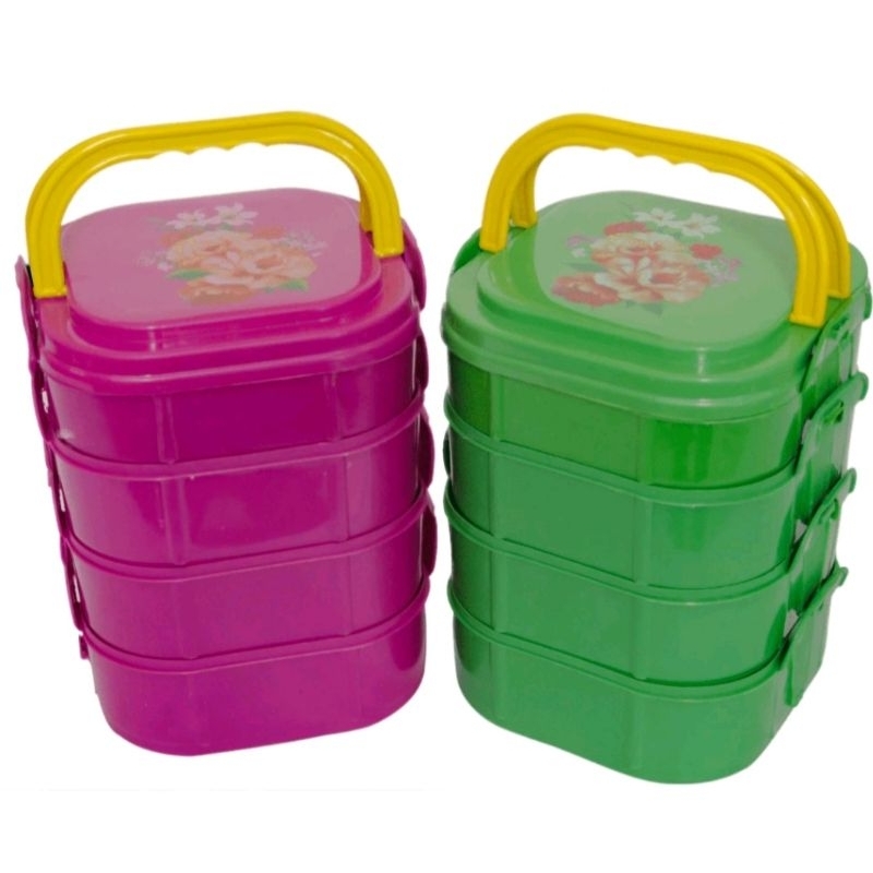 BESTPROMO marvelashop RANTANG 2 SUSUN 3 SUSUN ALASKA KOTAK BEKAL TEMPAT MAKAN TEPAK MAKAN