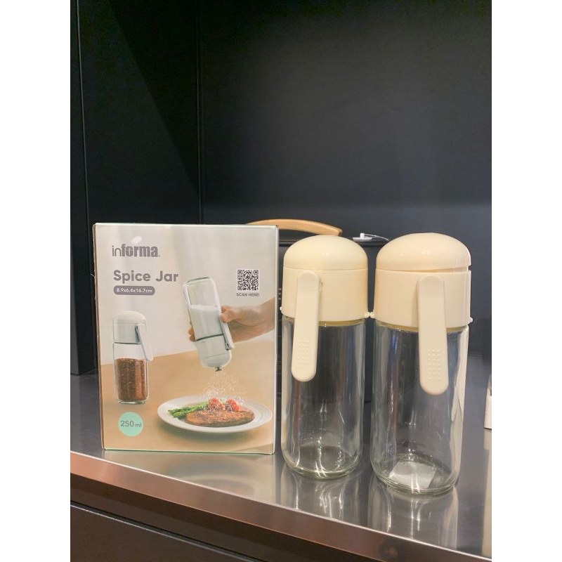 Informa tempat bumbu putih aesthetic spice jar