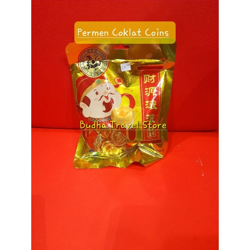 

Imlek Tahun Baru Coklat Lucky Koin Coin Chinese New Year