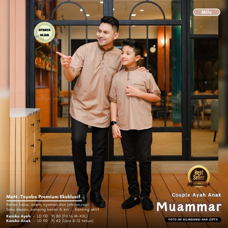 COUPLE AYAH ANAK MUAMMAR by Athaya