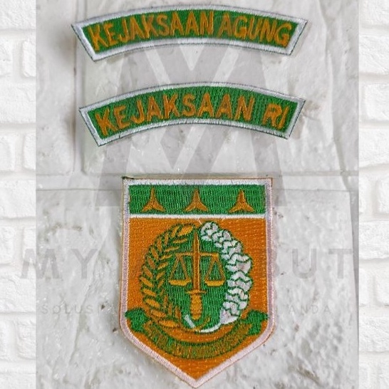 XG34448 Bet badge Lokasi provinsi Kejaksaan 1 SET  LOGO KEJAKSAAN BET KEJAKSAAN