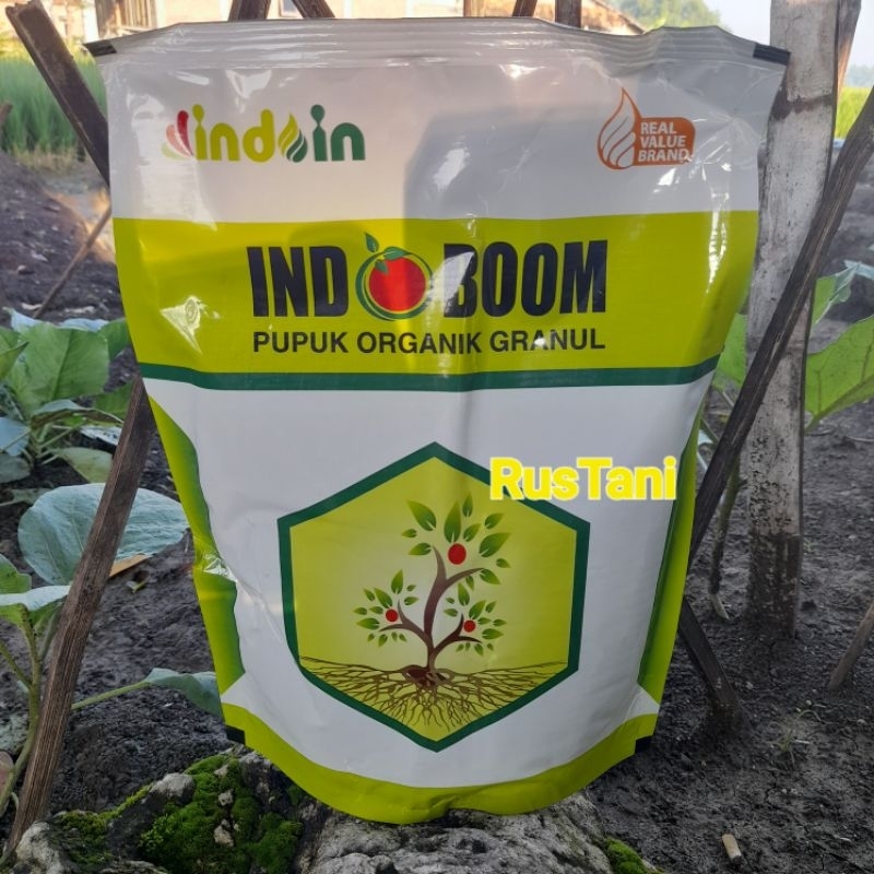 Pupuk ORGANIK GRANUL INDOBOOM 2KG PT.INDOIN