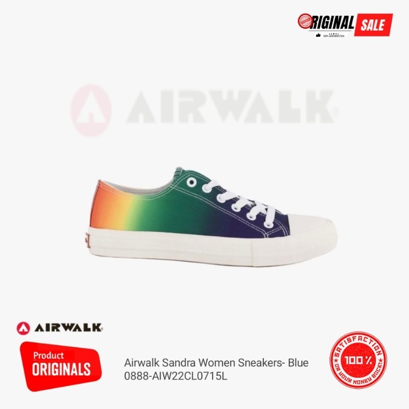 Airwalk Sandra Women's Sneakers- Blue EU 39 Original