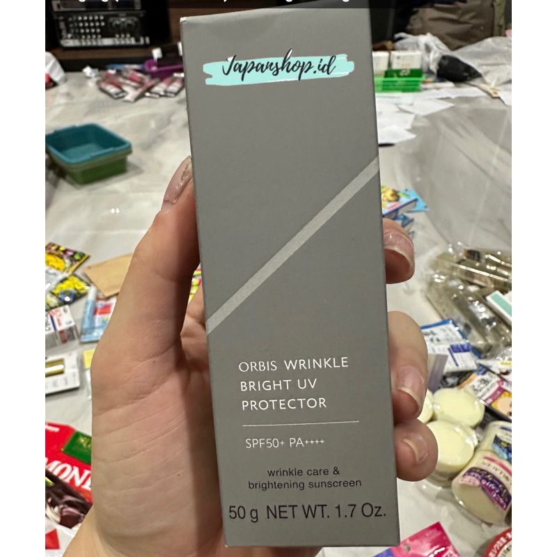 Orbis wrinkle bright UV protector sunscreen SPF50