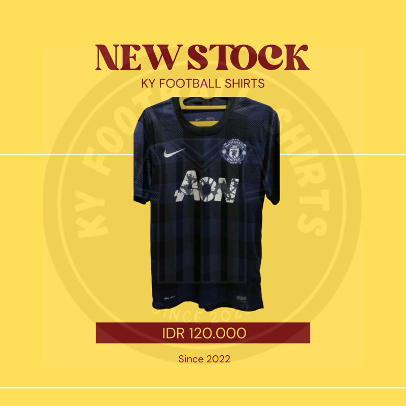 JERSEY MANCHESTER UNITED MU EMYU 2013/14 AWAY ORIGINAL