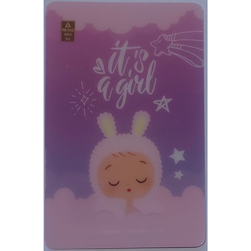 Logam Mulia Lotus Archi 0.1 Gram It's Girl