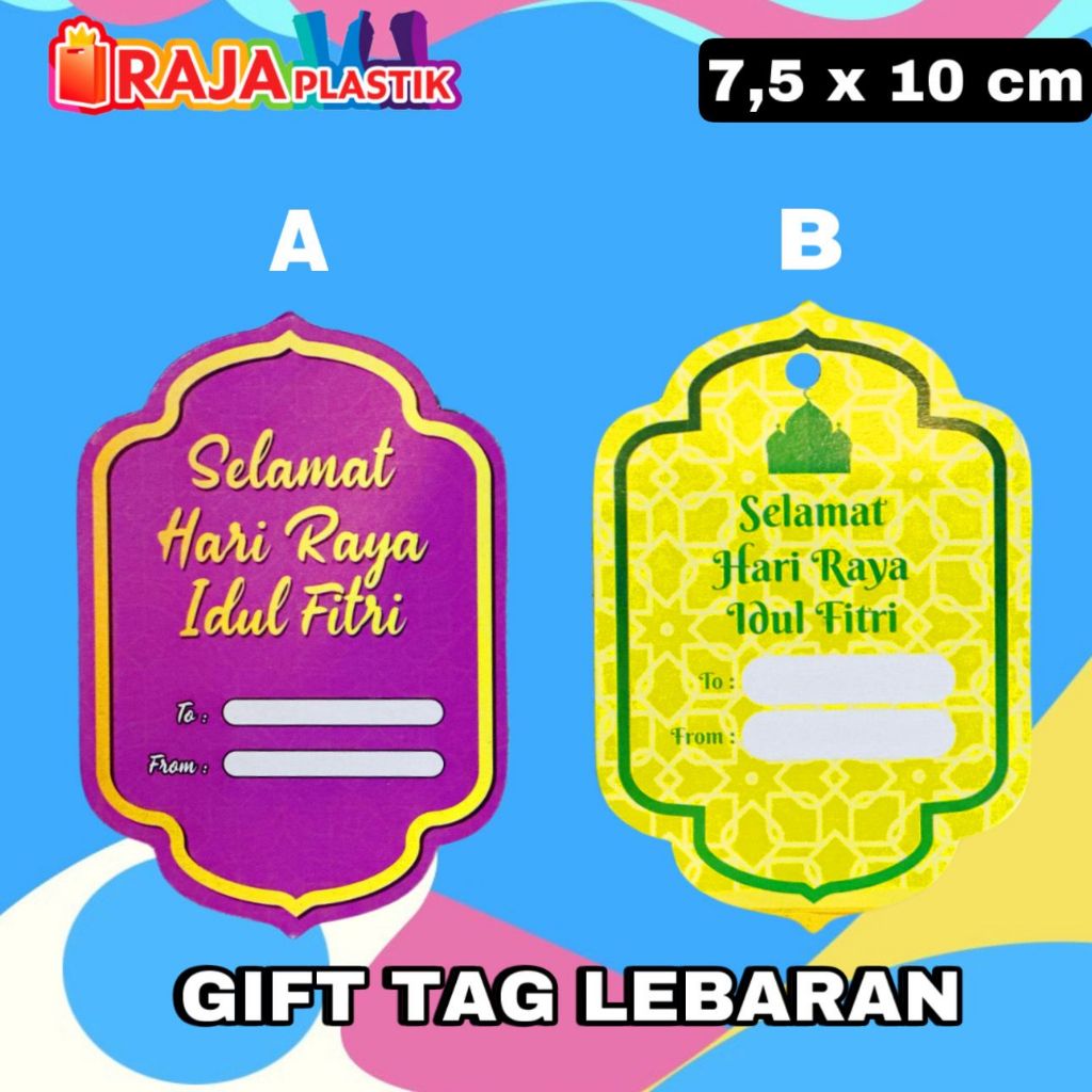 

Hang Tag Lebaran / Gift Tag Lebaran / Gift Tag Idul Fitri