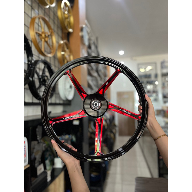 velg VND racing for Beat/honda 110 RING 17 warna (biru,kuning,merah)