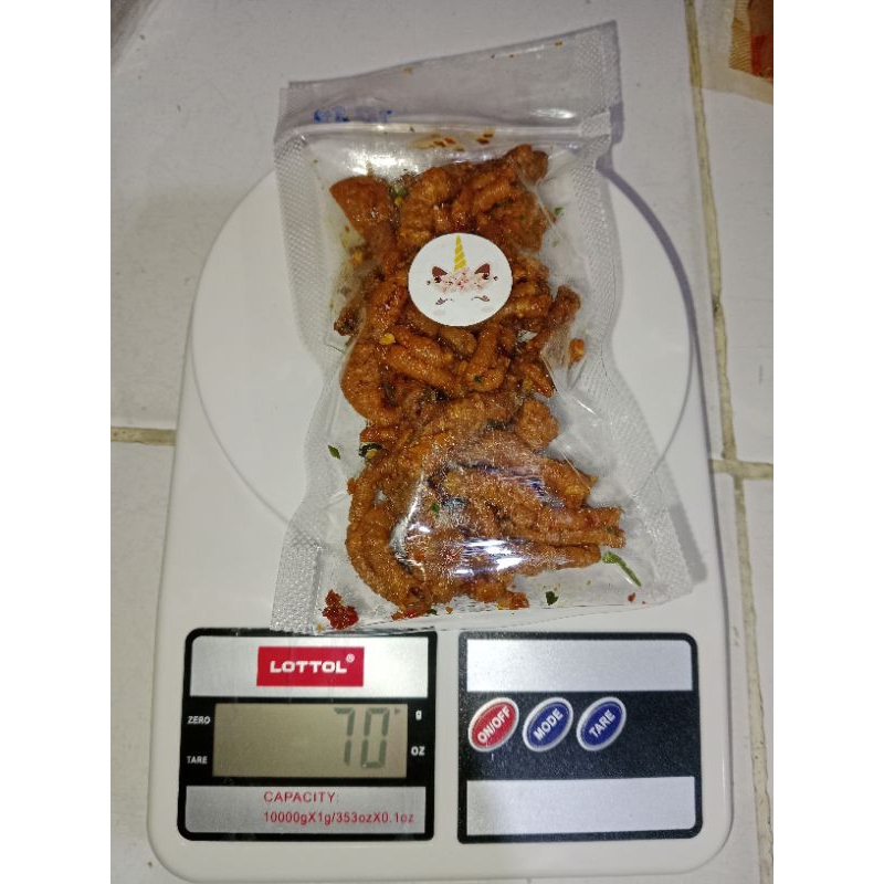 

usus krispi daun jeruk