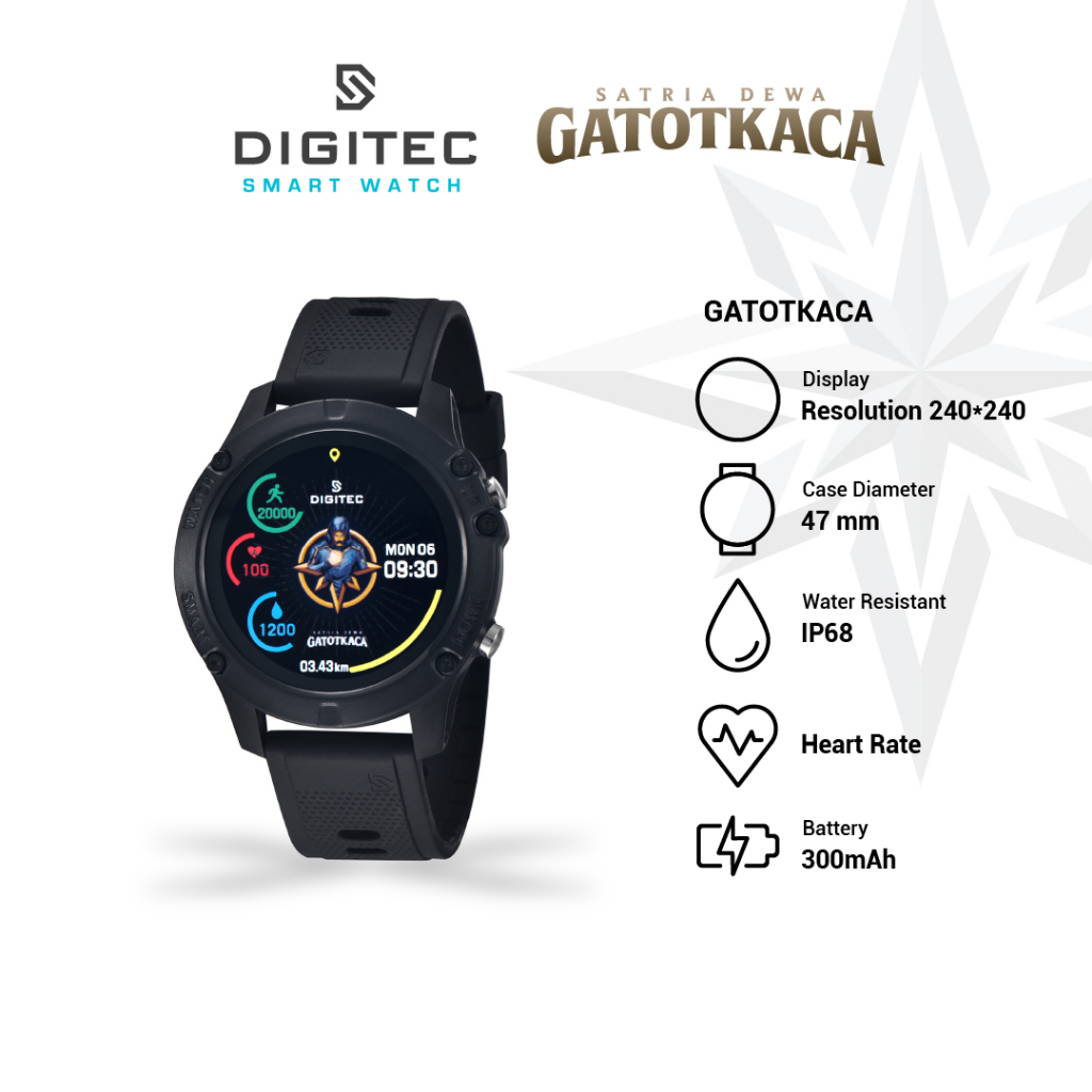 DIGITEC SMART WATCH GatotKaca