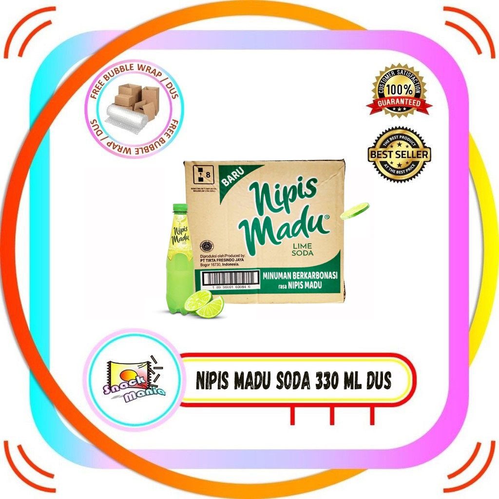 

Nipis Madu Lime Honey Soda 330 ml x 12 Botol DUS