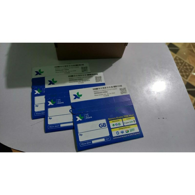 Kartu Perdana XL Kosong (0K)