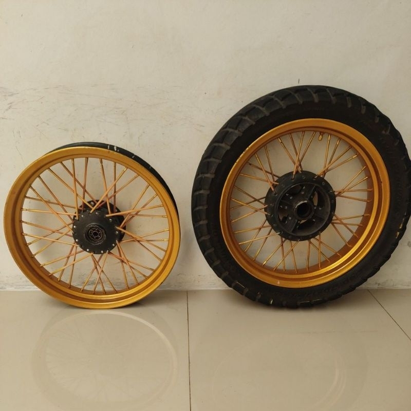 Tapak Lebar jari jari old cb150r, megapro mono, new megapro fi, Verza cb verza (double disc)