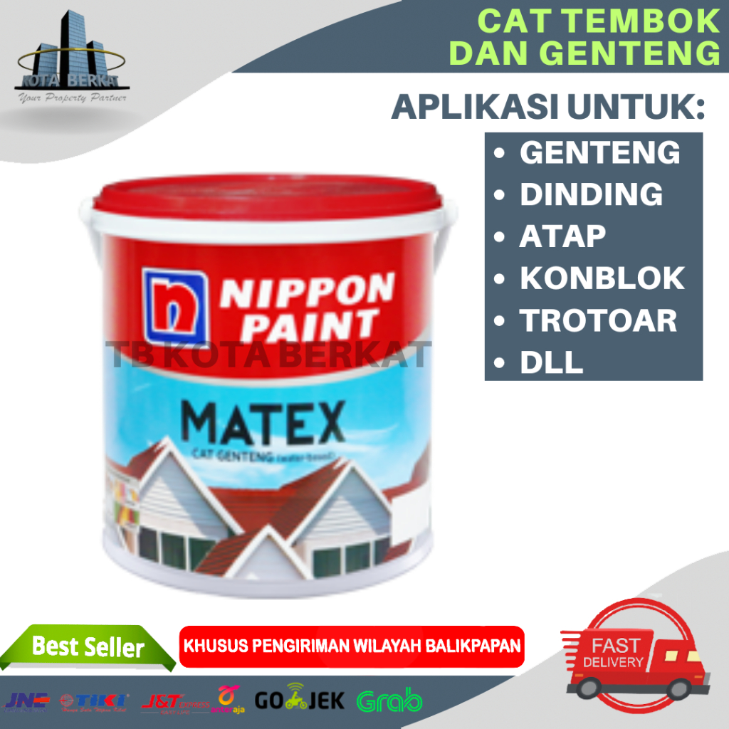 CAT GENTENG/ NIPPON MATEX CAT GENTENG 2.5L