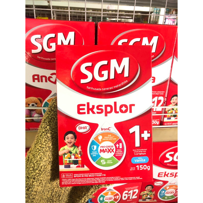 PANDAWA MART - SUSU SGM EKSPLOR 1 PLUS PROGRESSMAXX 150gr