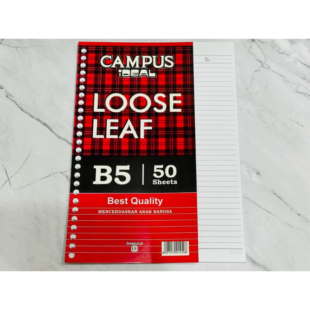 

Loose Leaf B5 50 Lembar Besar Murah