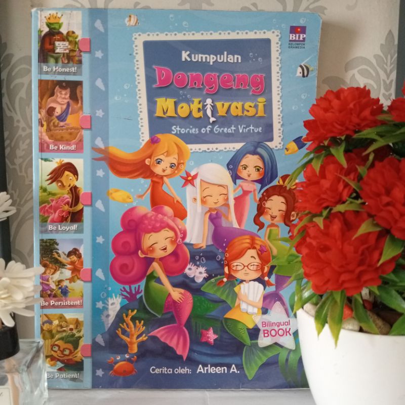 ORI BUKU KUMPULAN DONGENG MOTIVASI, DONGENG KERAJAAN /harga Satuan
