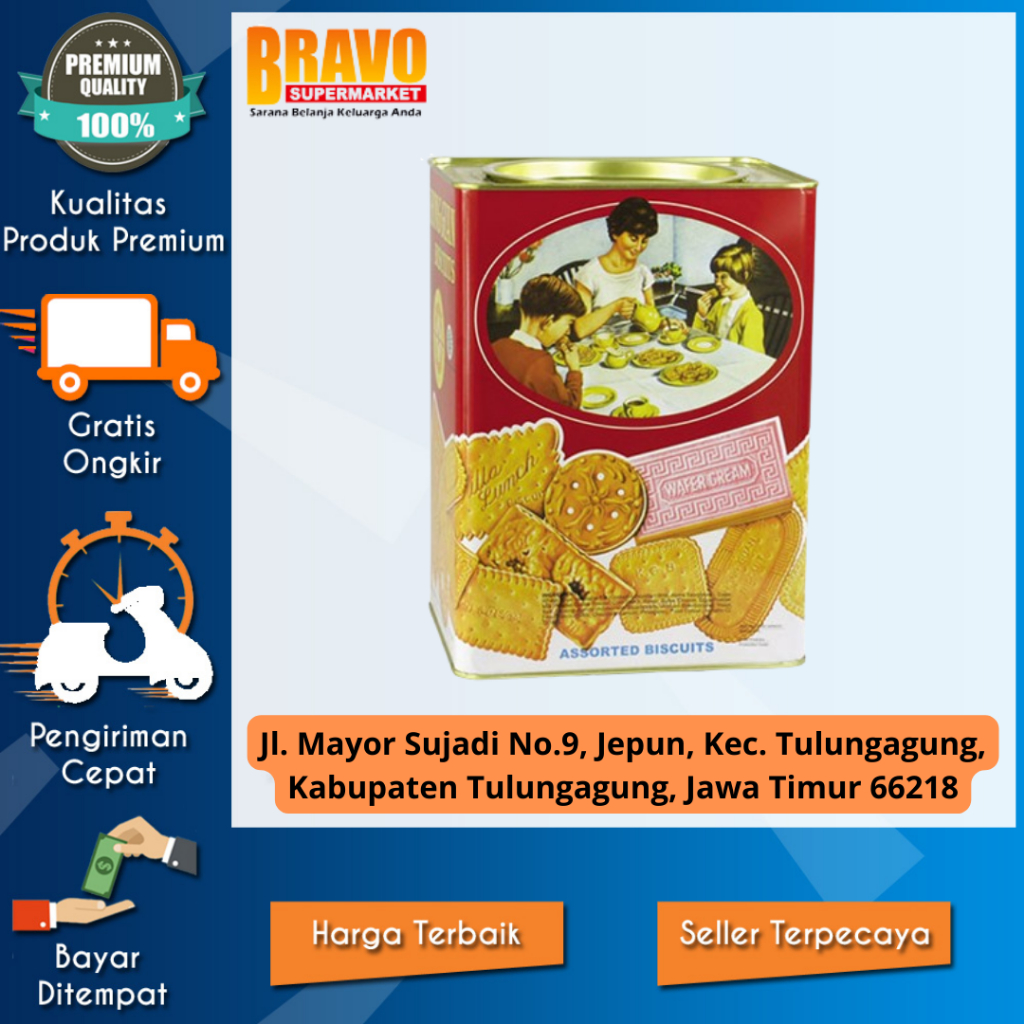 

Bravo Supermarket Tulungagung - Khong Guan Red Biscuit 1600 gr