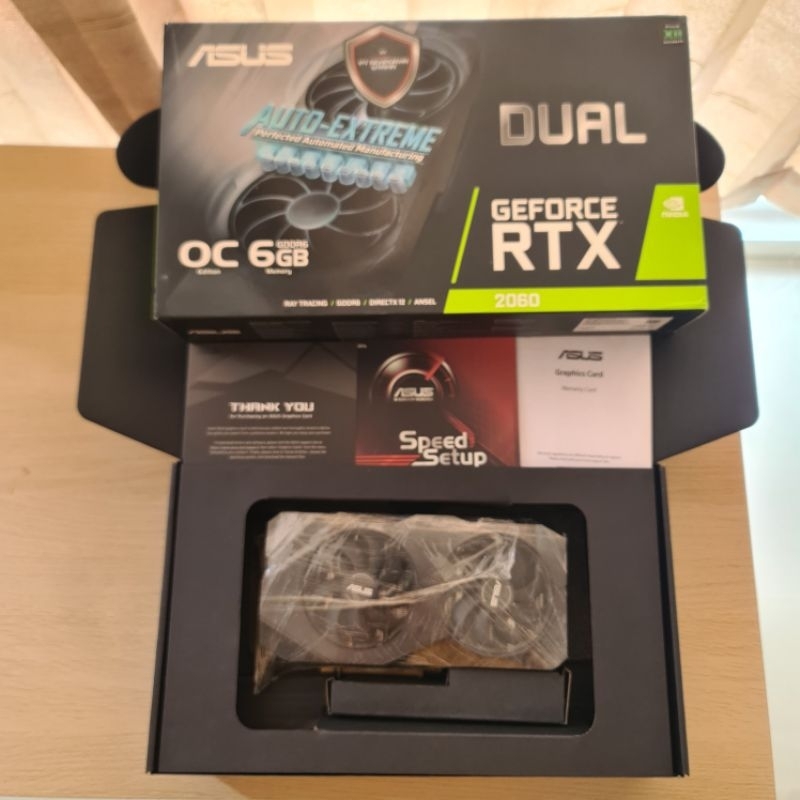 Asus RTX 2060 Dual OC 6 Gb