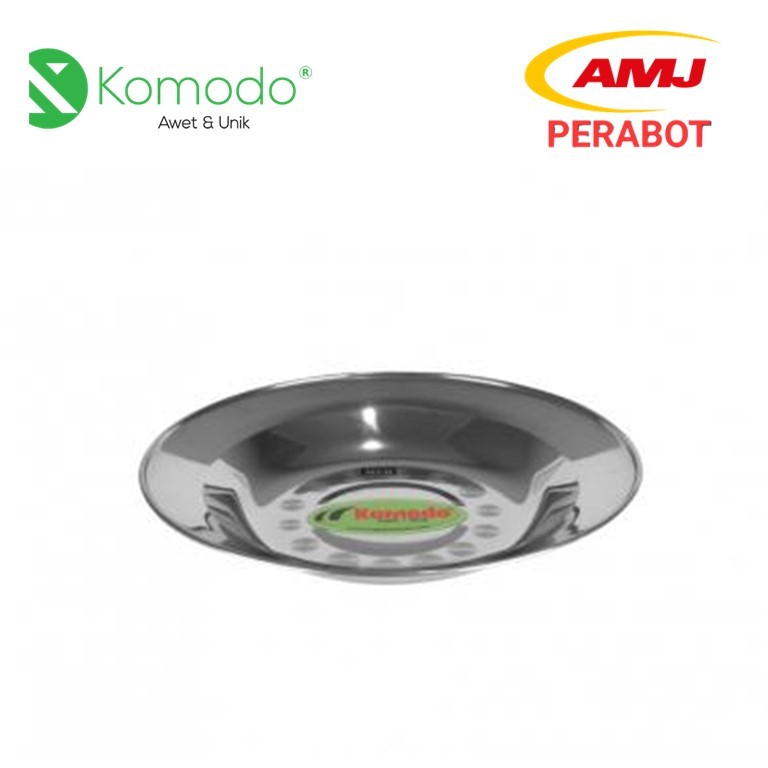 KOMODO Piring Stainless Piring Makan Super 24 CM