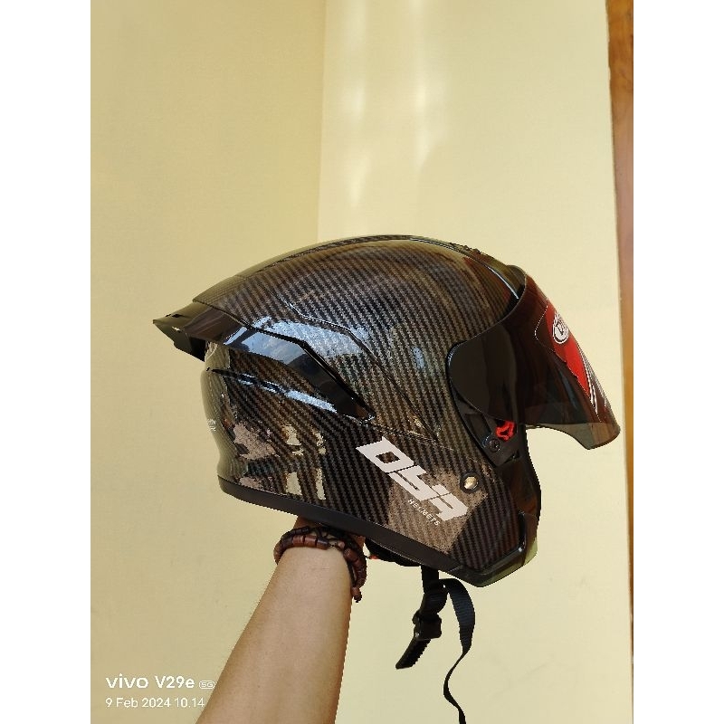 HELM KYT DYR SUBARU CARBON MODEL NFJ PULL DAN CARBON FORGET