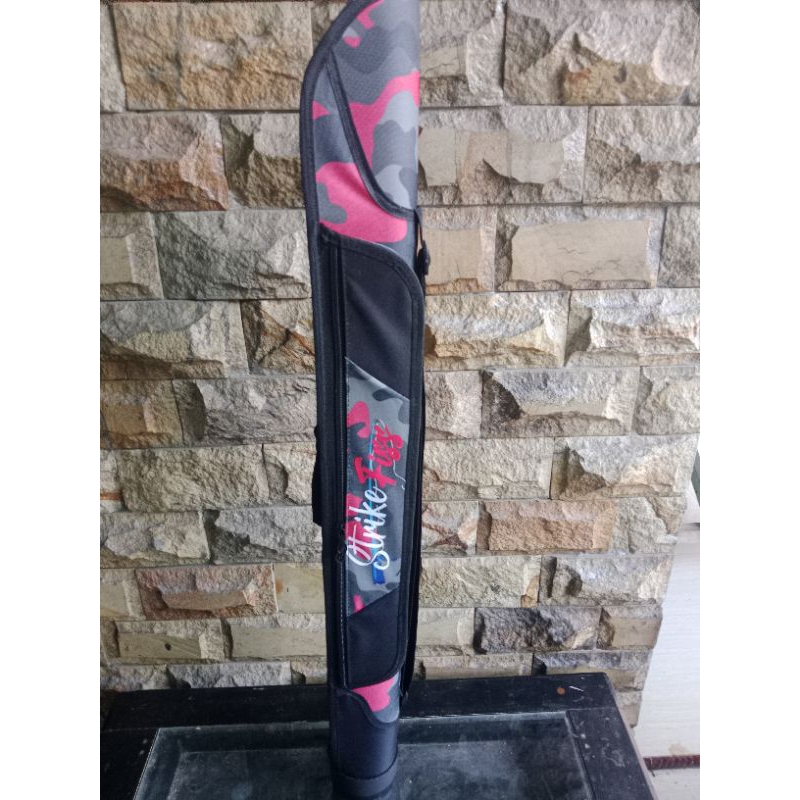 tas pancing tegek 80cm  mangkok hard cese