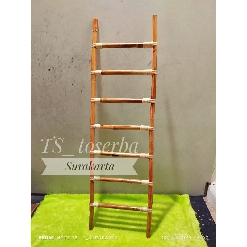 tangga rotan untuk dekorasi tedhak siten