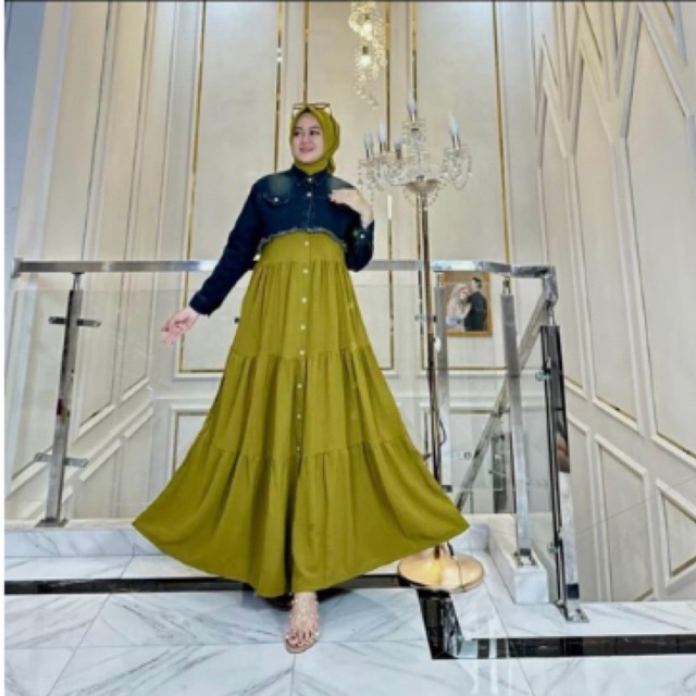 GAMIS ROMPI JEANS ELLA TRENDY