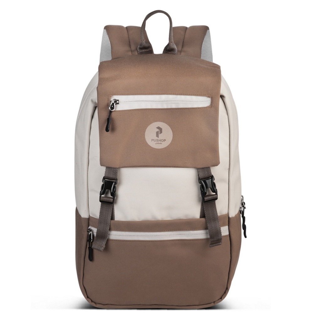 Pushop - Ransel - Backpack REIKO Tas Ransel Uniseks Tas Sekolah RCV-043