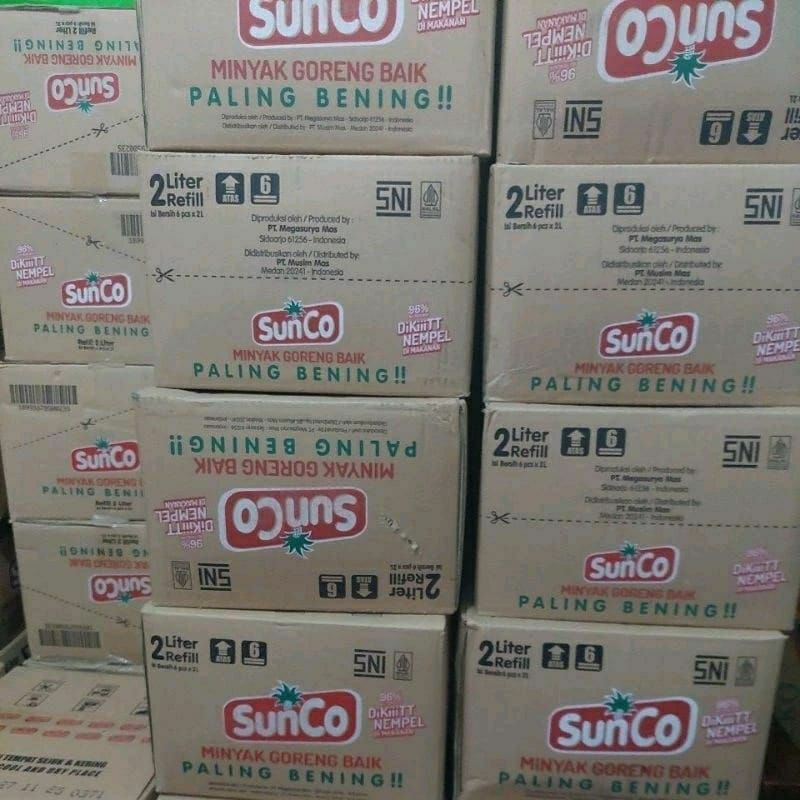 Minyak goreng Sunco 2L (1karton)