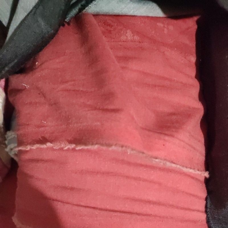 KAIN KILOAN KAIN KATUN TEBAL LEMBUT MERAH BATA UTUH