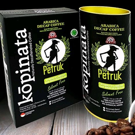 

kopi rendah kafein naturally kopinata petruk