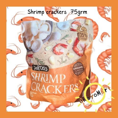 

Raftels Shrimp Crackers Original / raftels Kerupuk udang Original 75g