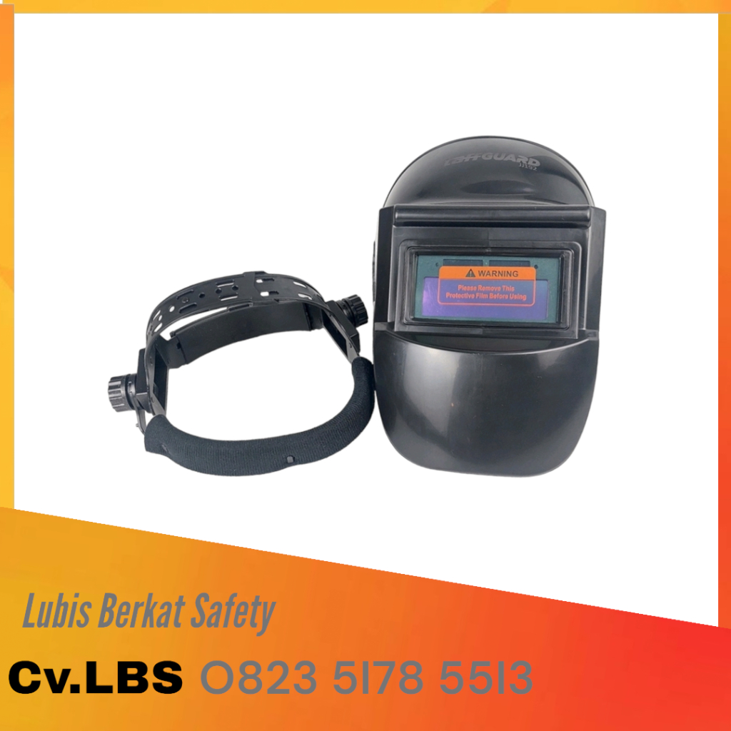 Topeng Las / Kedok Las Otomatis Gelap / Welding Mask Auto Dark Original