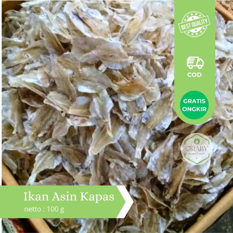 

Ikan Asin Kapas/Pakang 100g