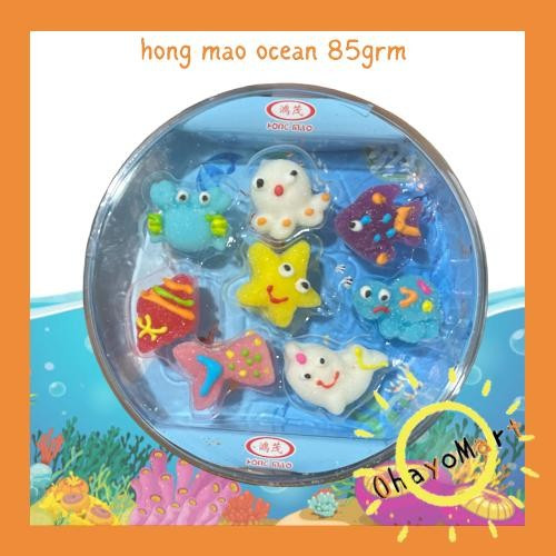 

Hongmao ocean Gummy / Hong Mao Permen jelly bentuk hewan laut 85g