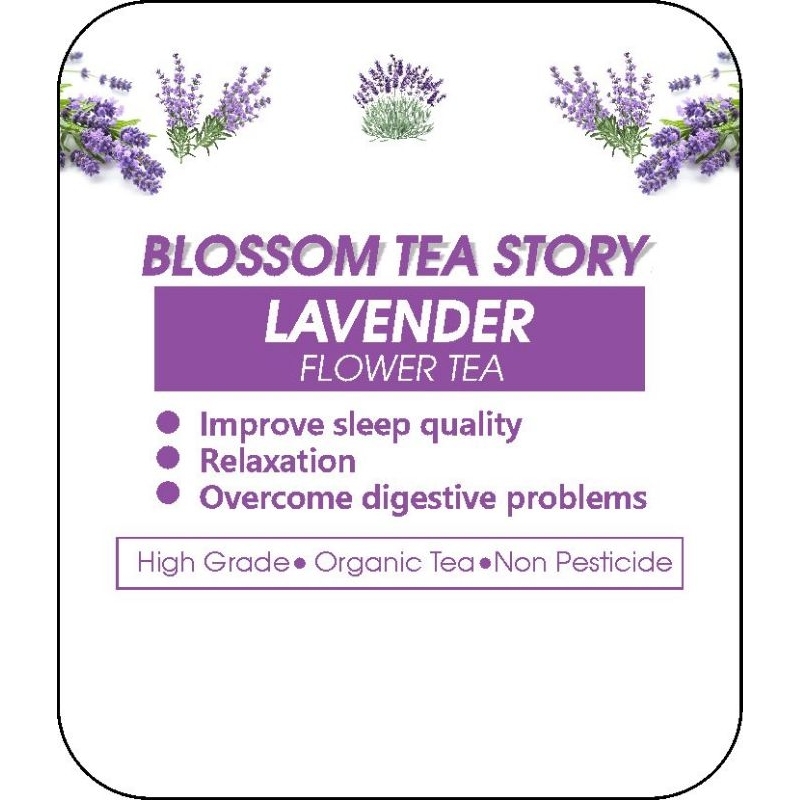 

lavender tea / teh bunga lavender