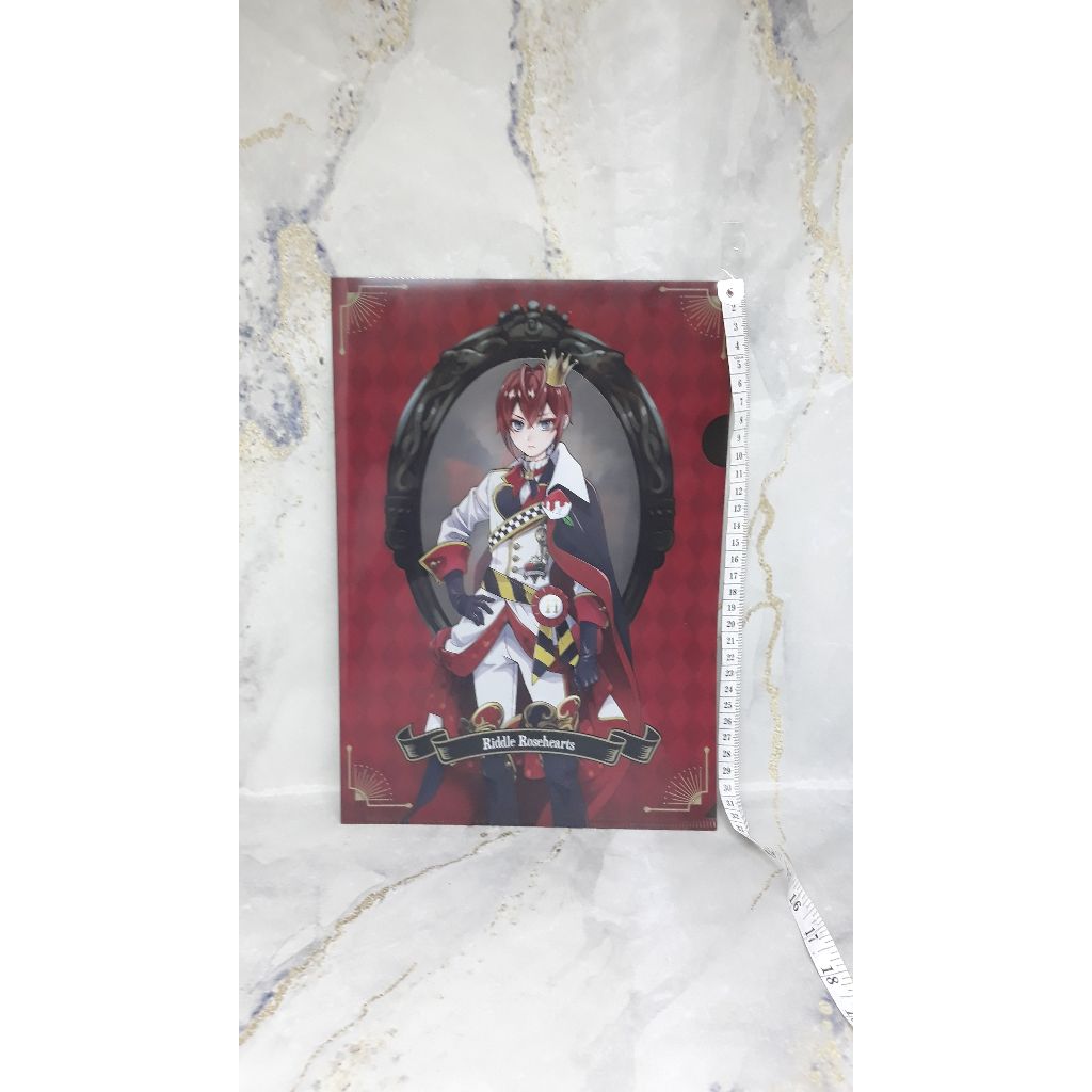 

Twisted Wonderland Clear File Riddle Rosehearts Kertas A4