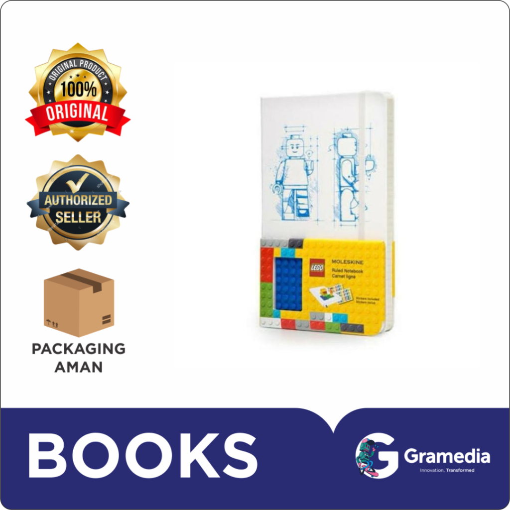 

Gramedia Bandung - Moleskine Ruled Notebook Lego