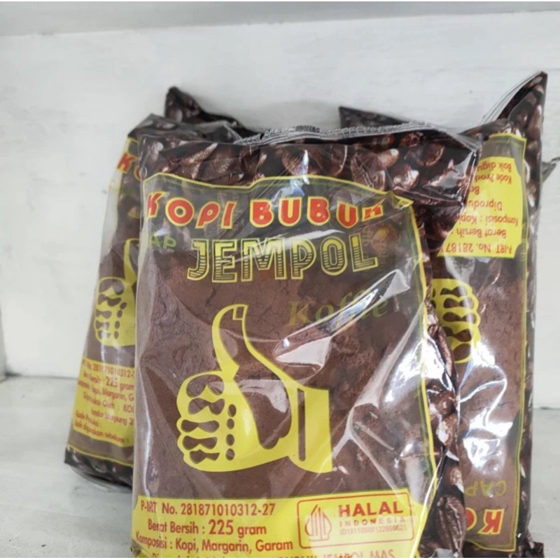 

Kopi Lampung Cap Jempol Koffie (Asli) 225Gr