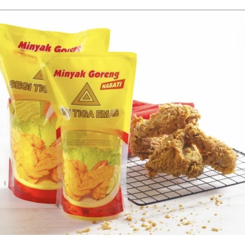 

Minyak Goreng Segitiga Emas 1L