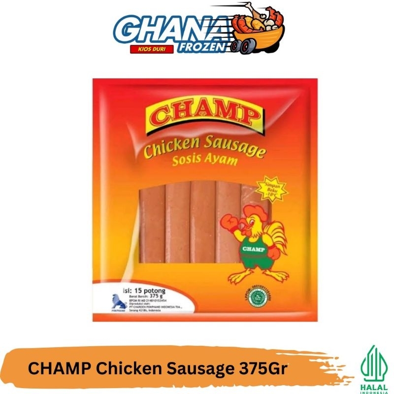 

CHAMP Chicken Sausage 375Gr