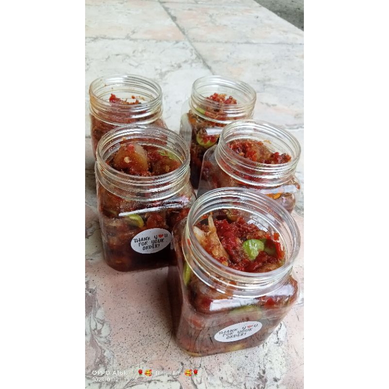 

Sambal Cumi Asin khas Medan