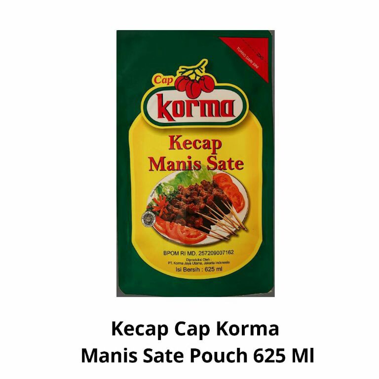 

Klaim promo Kecap Cap Korma Manis Sate Pouch 625 ml