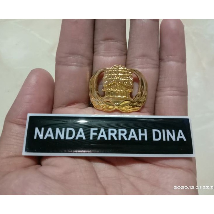

READY STOK Paket Nametag dan Pin Korpri