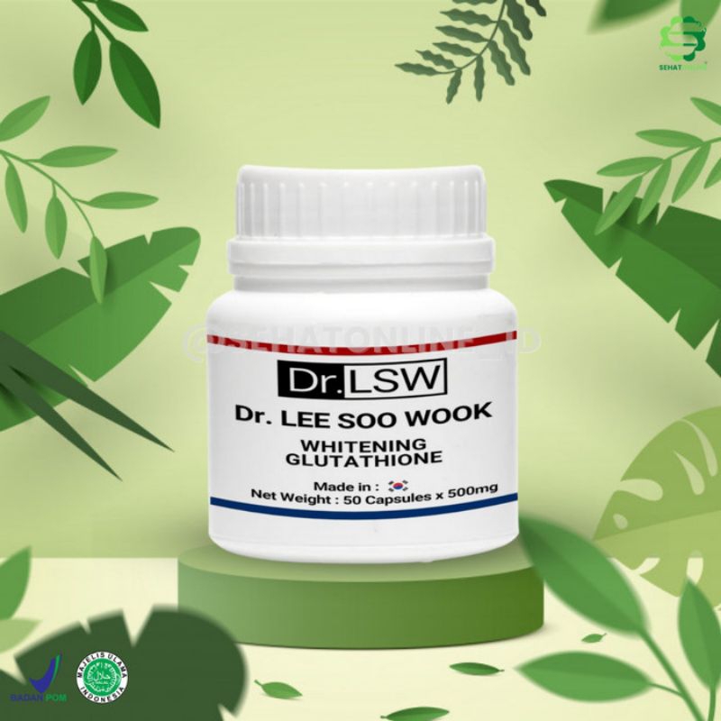 Dr. LSW Glutatione LEE SOO WOOL Whitening Korea, kapsul pemutih kulit