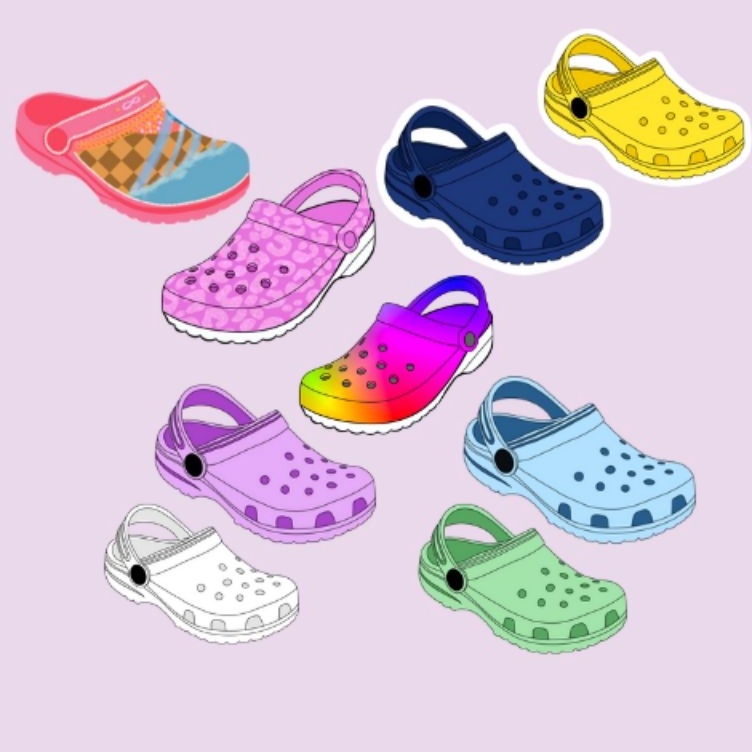 Buruan Serbu Sandal Crocs Ori Rijek Free Jibbitz